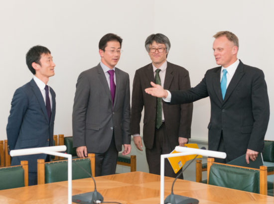Kohtumine Jaapani välisministeeriumi delegatsiooniga